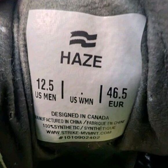 STRIKE MVMNT Haze Trainer Shoes Dark Forest Green STC8FW806-DFG Men's Size 12.5 - Picture 10 of 10